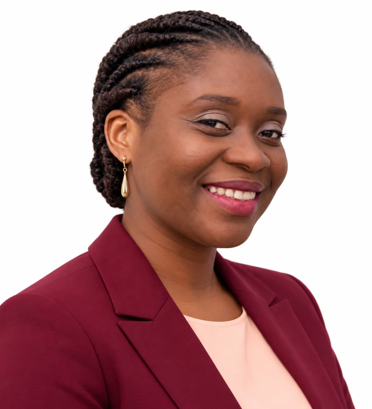 Portrait of Ms. Gifty Duah-Boakye, Board Secretary of A.T. Expressway Ltd.
